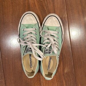 Good Condition Size 7 Teal Converse